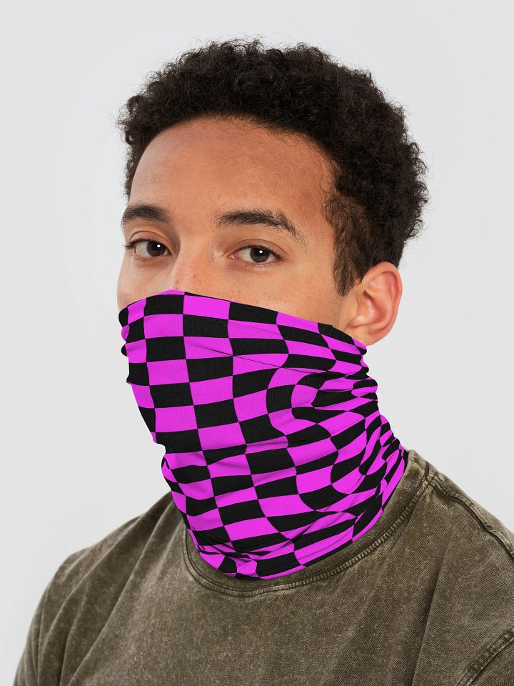 Black & Pink Neck Gaiter product image (2)