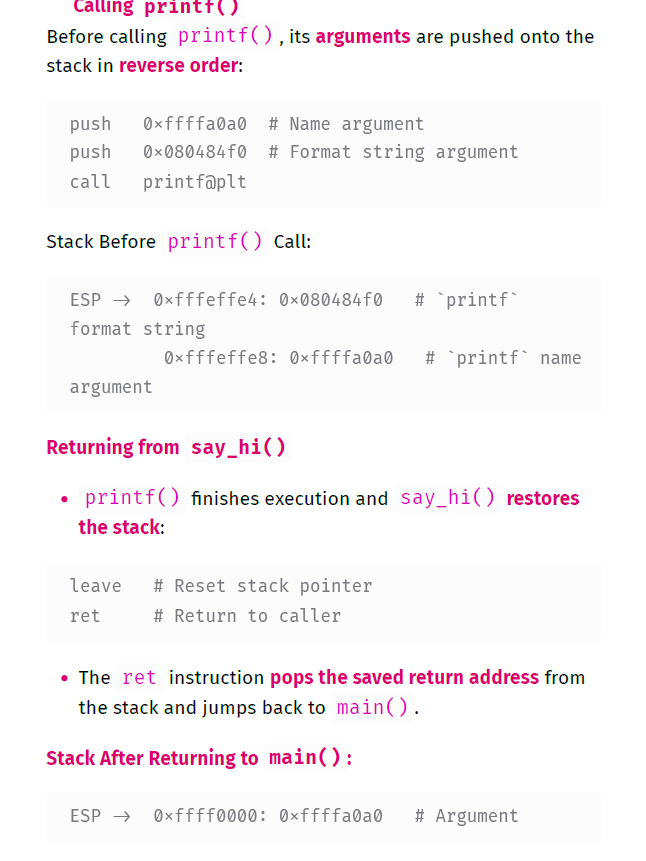 Binary Exploitation & Buffer Overflow Study Notes product image (4)