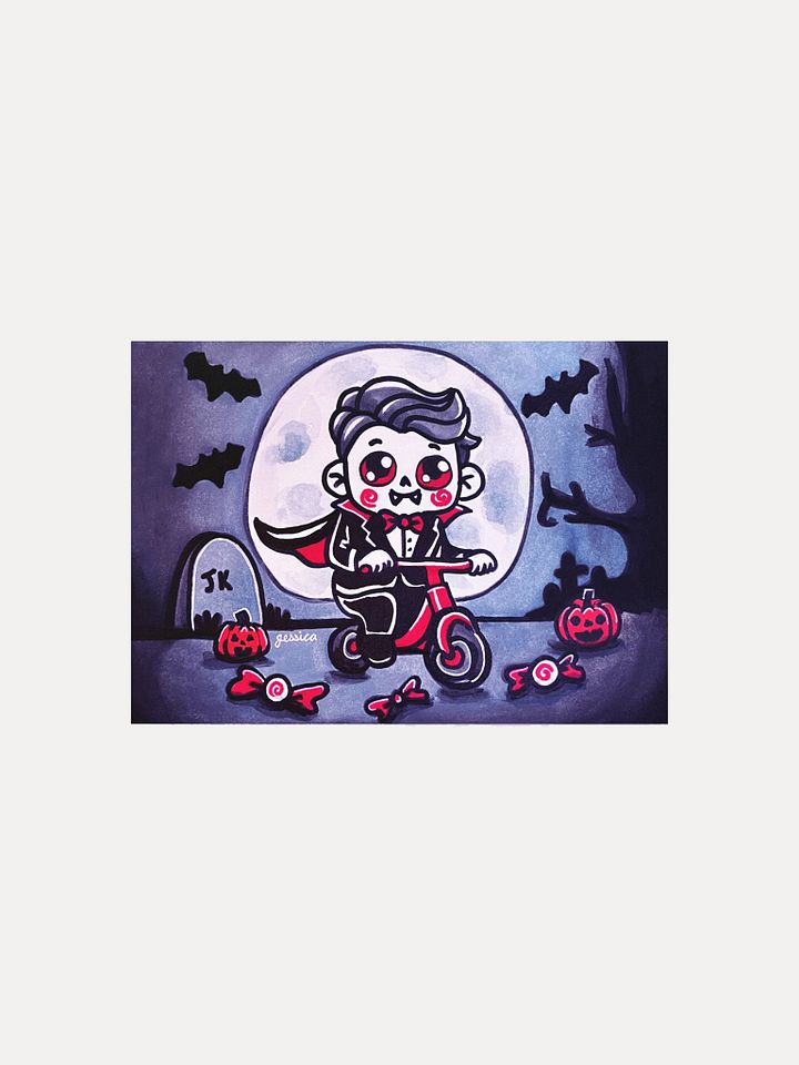 Cemetery Candy Cruise Art Print product image (1)