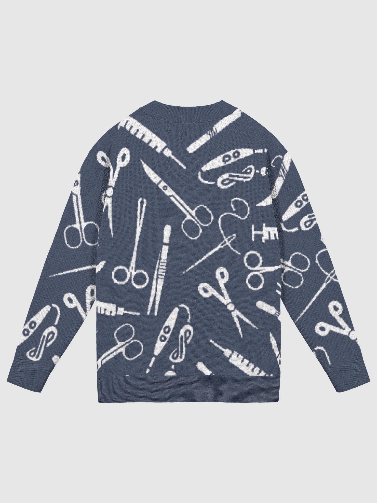 scalpel sweater (navy) product image (2)
