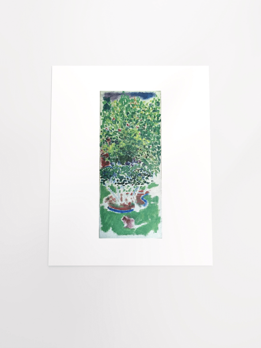Cat in the Grass 1987 print product image (7)