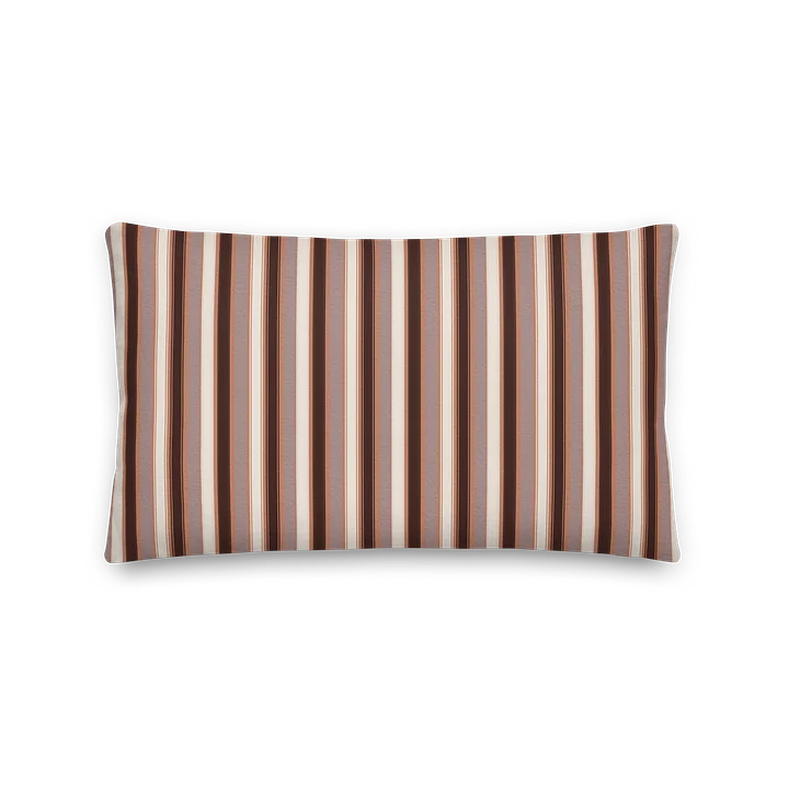 Autumn Stencil Stripes Fall Pattern – Premium Pillow product image (2)