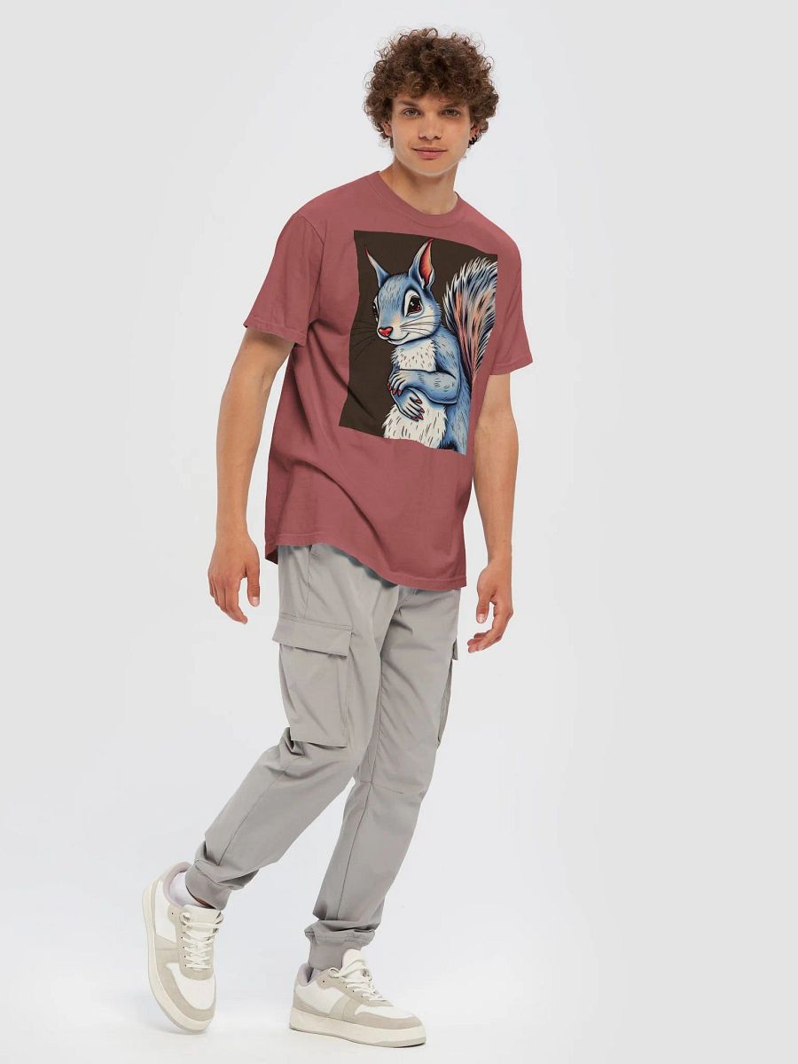 Vintage Comfort: Garment-Dyed Cotton Tee product image (7)