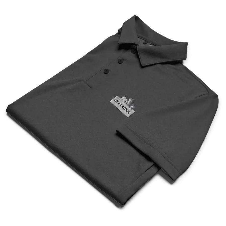 Catolic Cartoons Print Polo Shirt product image (5)