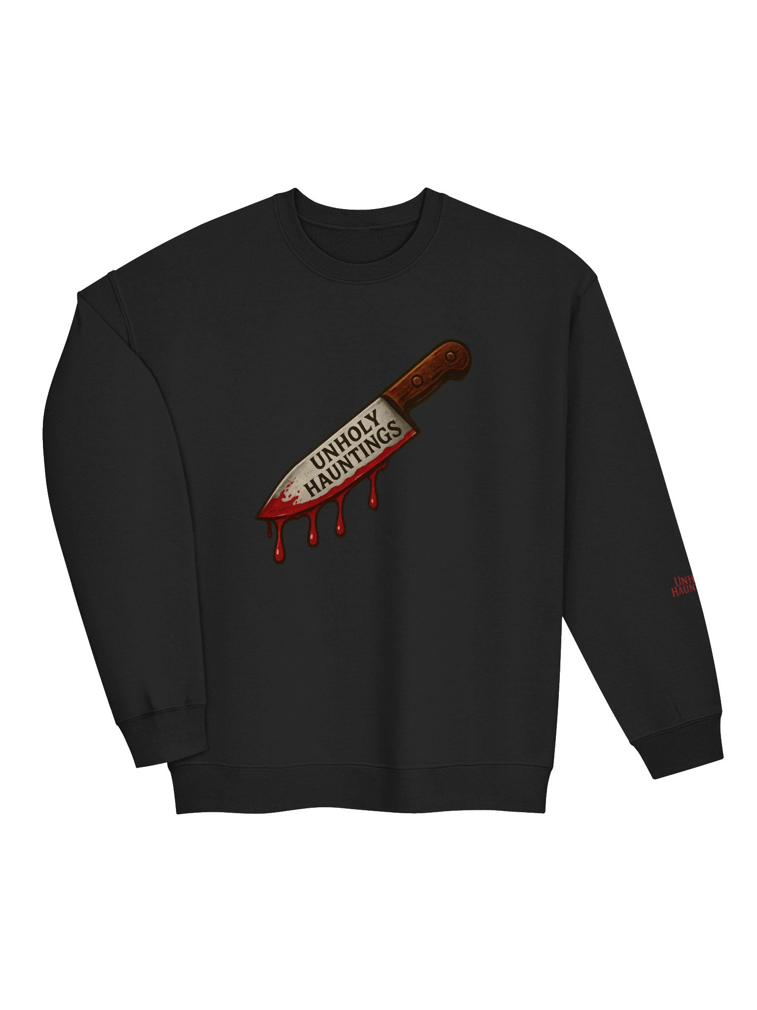 Unholy Hauntings HC Black Crew product image (3)