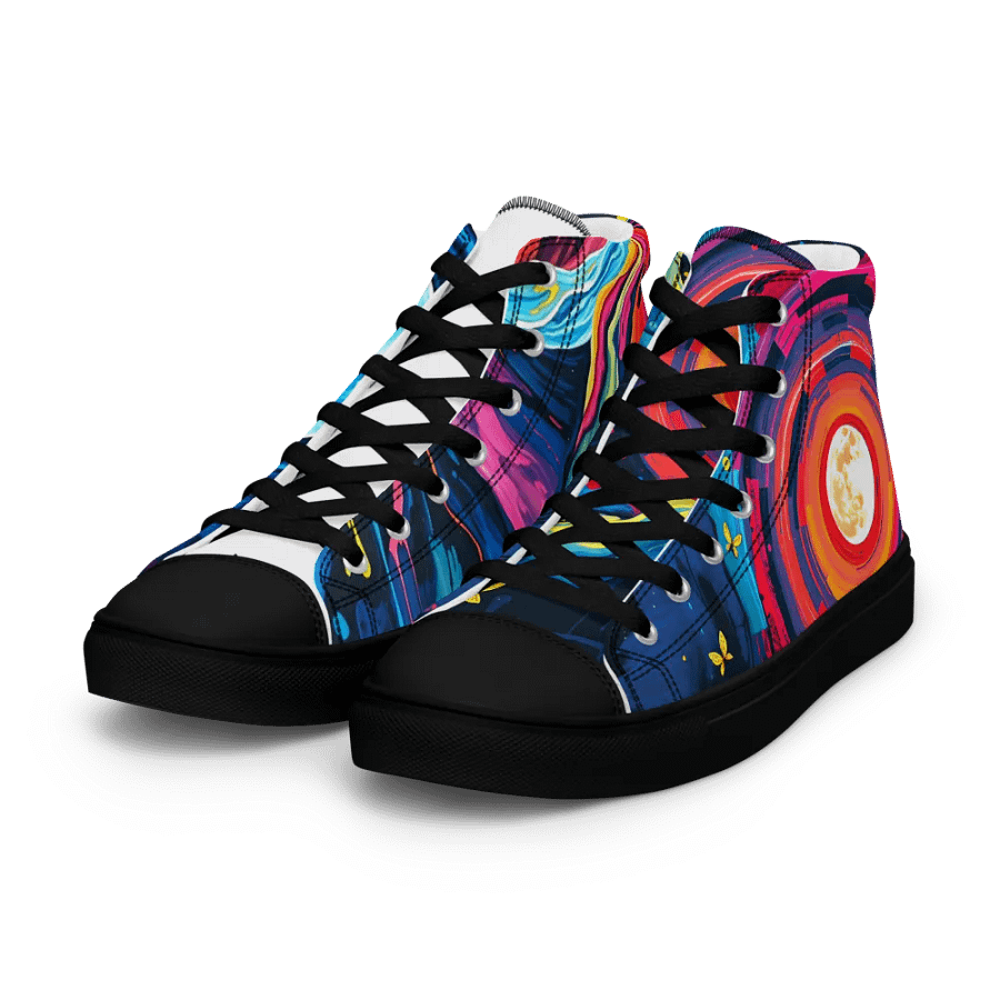 Dreamlike Cosmos High Top Shoes product image (6)