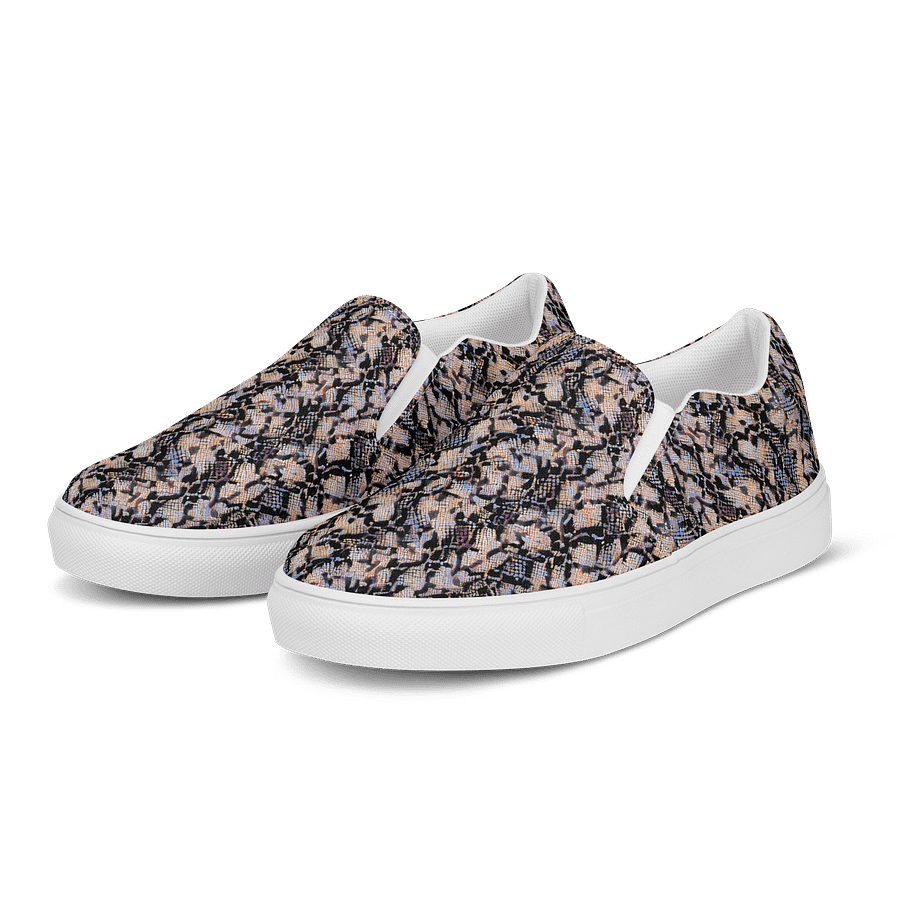 Best Snake Skin Canvas Shoes product image (3)