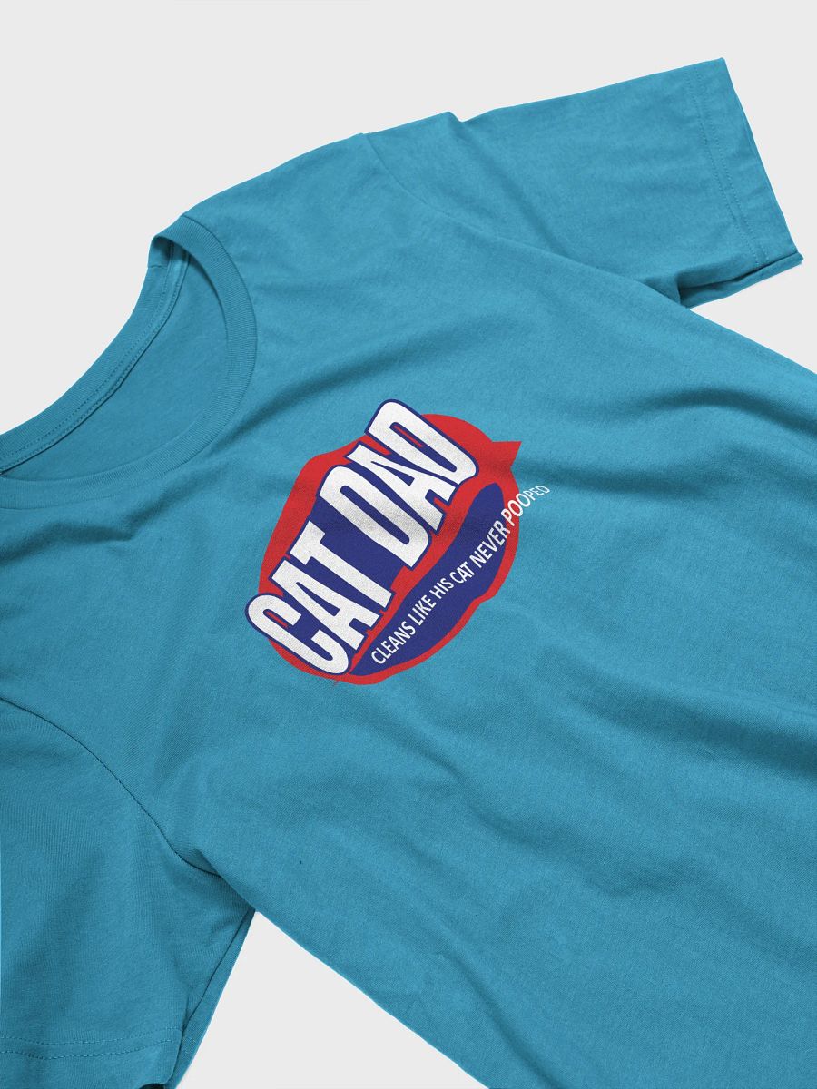 Cat Dad The Litter Box Cleaner Unisex Tee product image (4)