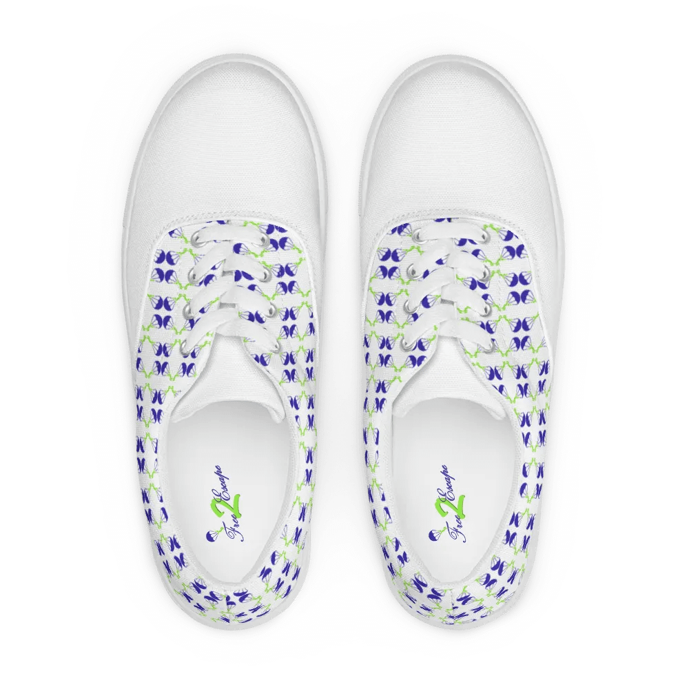 Women's Parachute Pattern Canvas Lace-Ups product image (2)