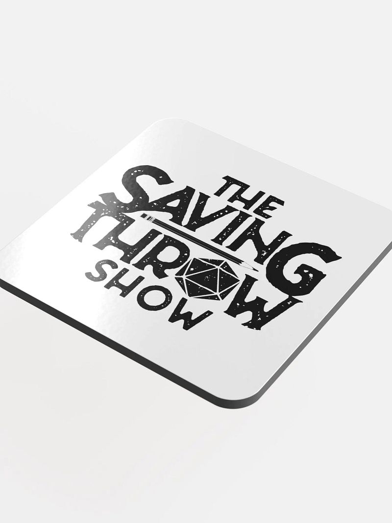 Glossed Cork Coaster - Eco-Friendly & Chic Design