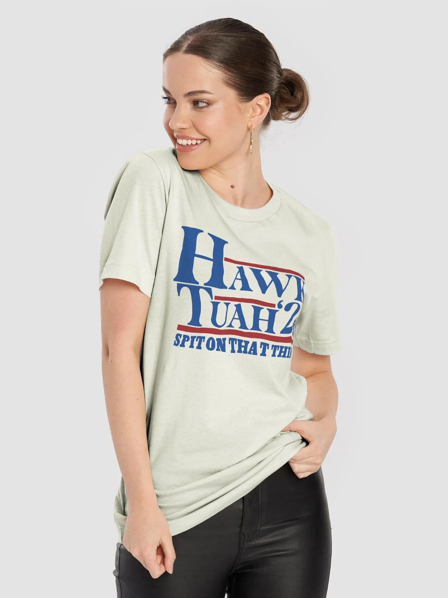 Hawk Tuah shirt, spit on that thang Tshirt, funny sassy saying tee product image (8)