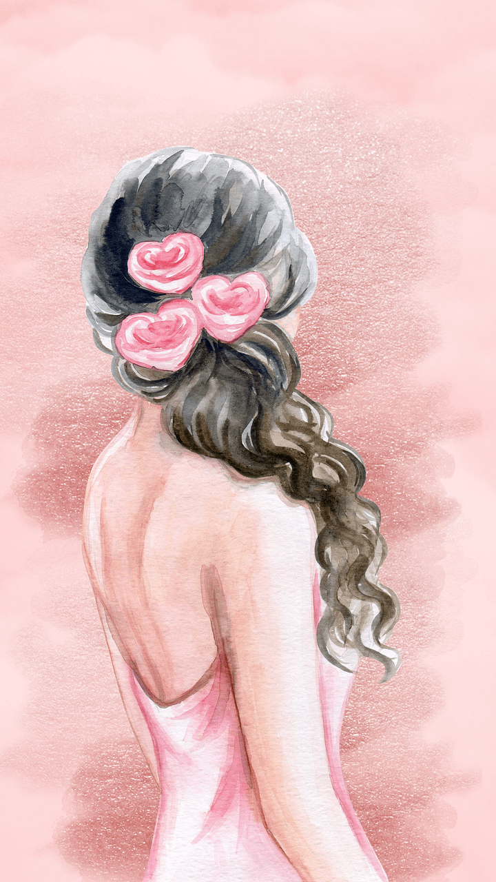 Romantic Rose Elegance - wallpaper product image (1)