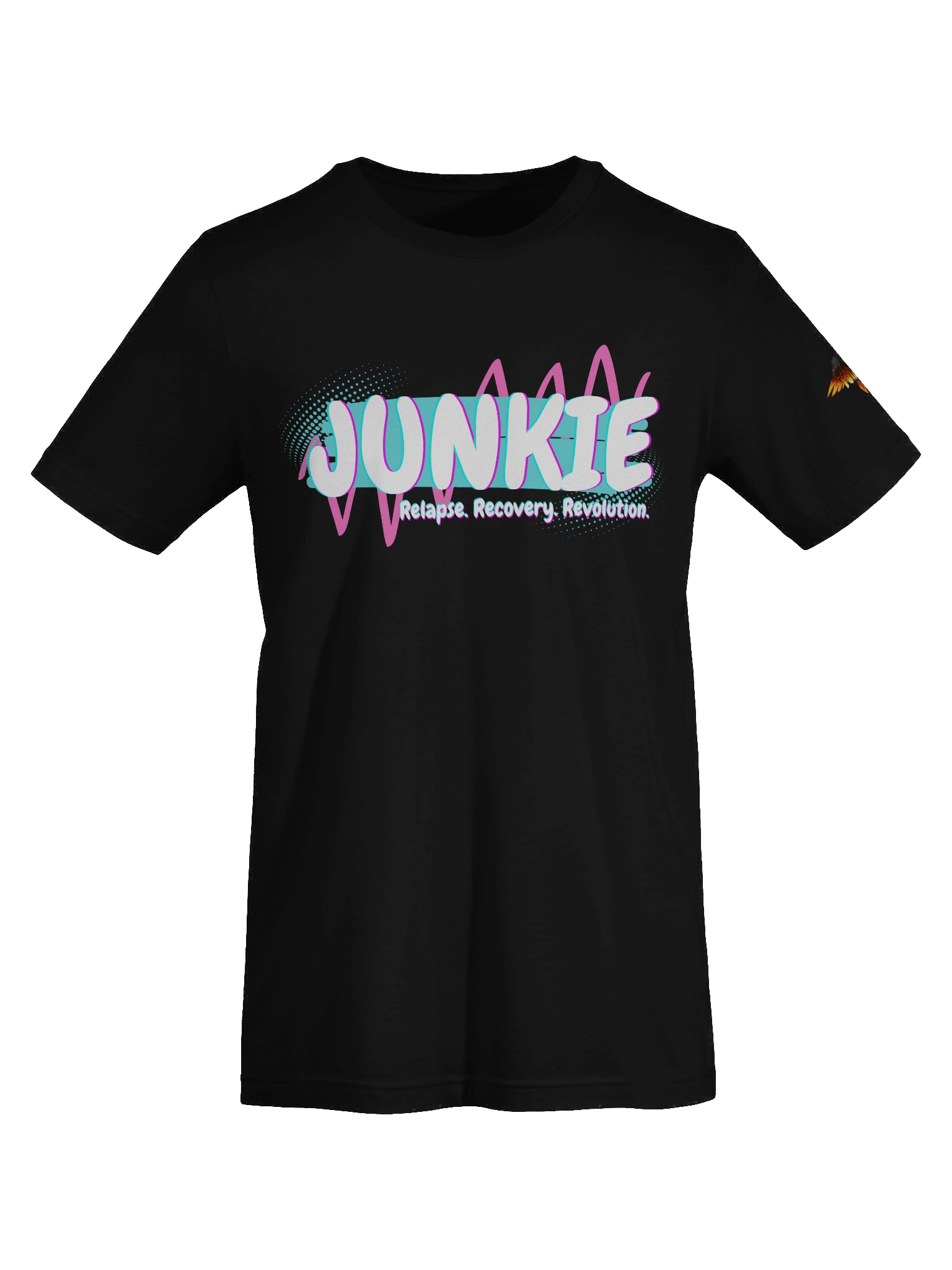 “Tie-Dye Recovery” – Junkie Project Logo Tee product image (7)