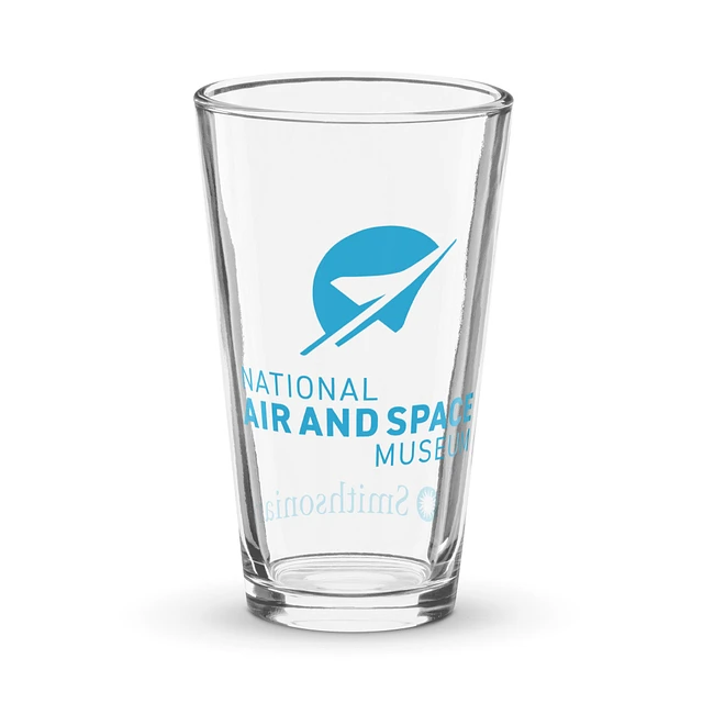 National Air and Space Museum Pint Glass Image 1
