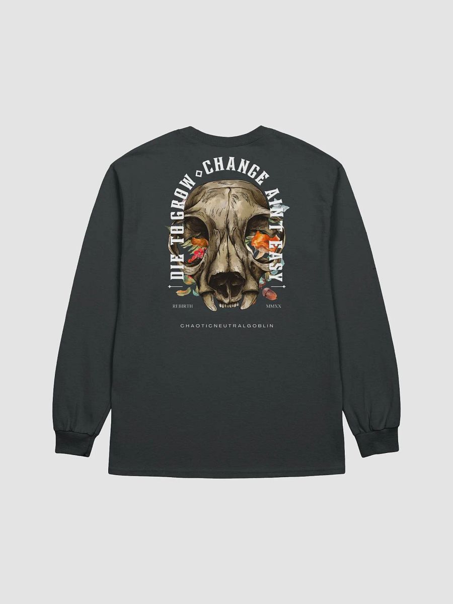 Rebirth Longsleeve (Blanc Script) product image (3)
