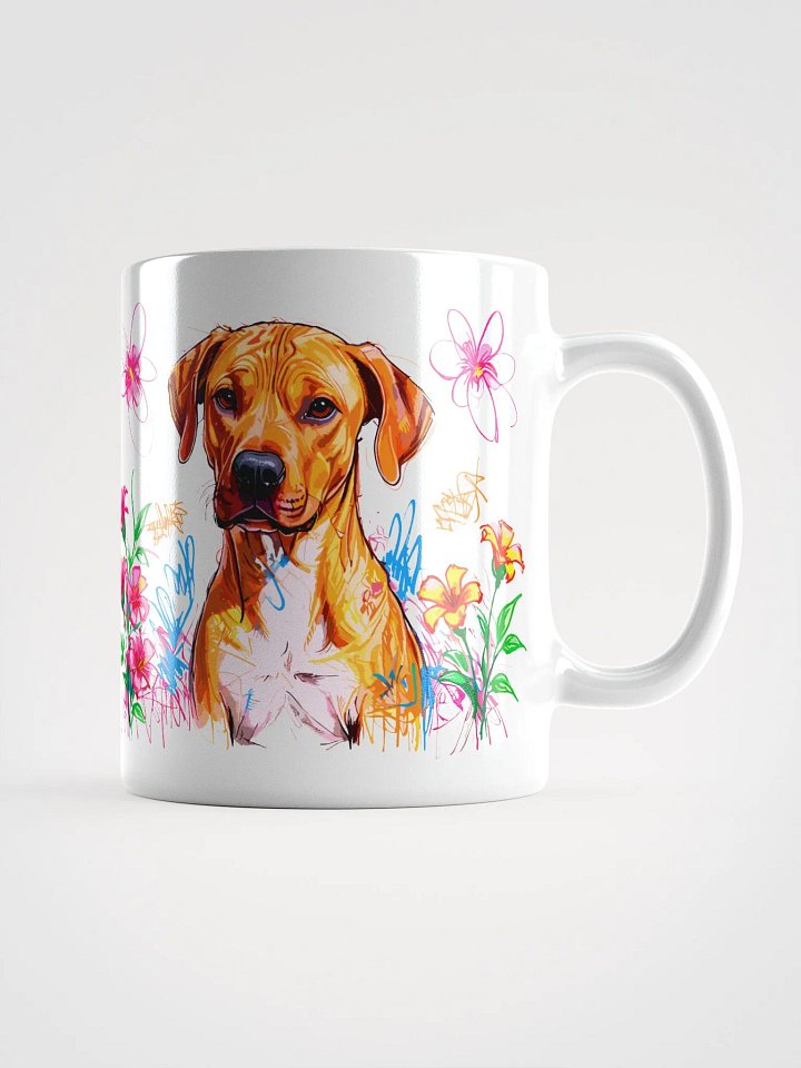 Scribbles Rhodesian Ridgeback 8 , Mug product image (1)