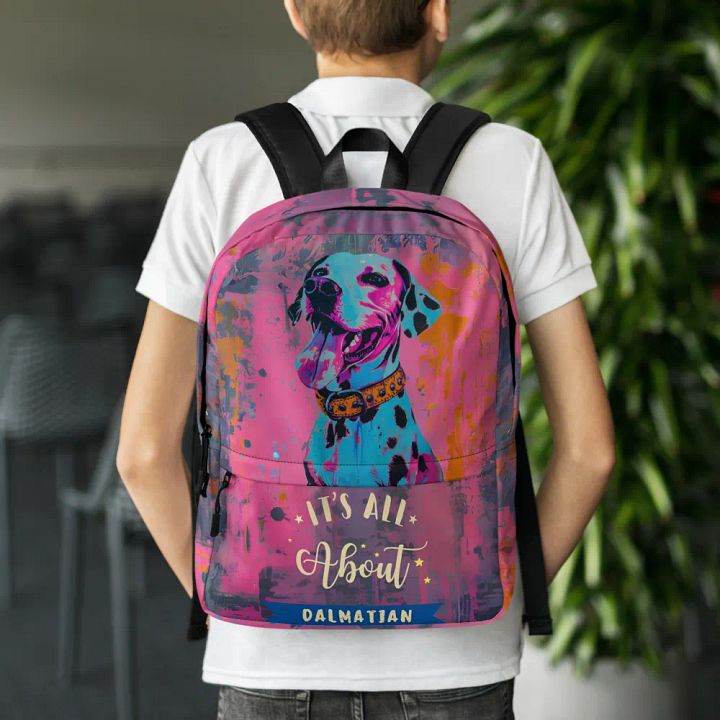 It's All About Dalmatian All-Over Print Backpack product image (1)