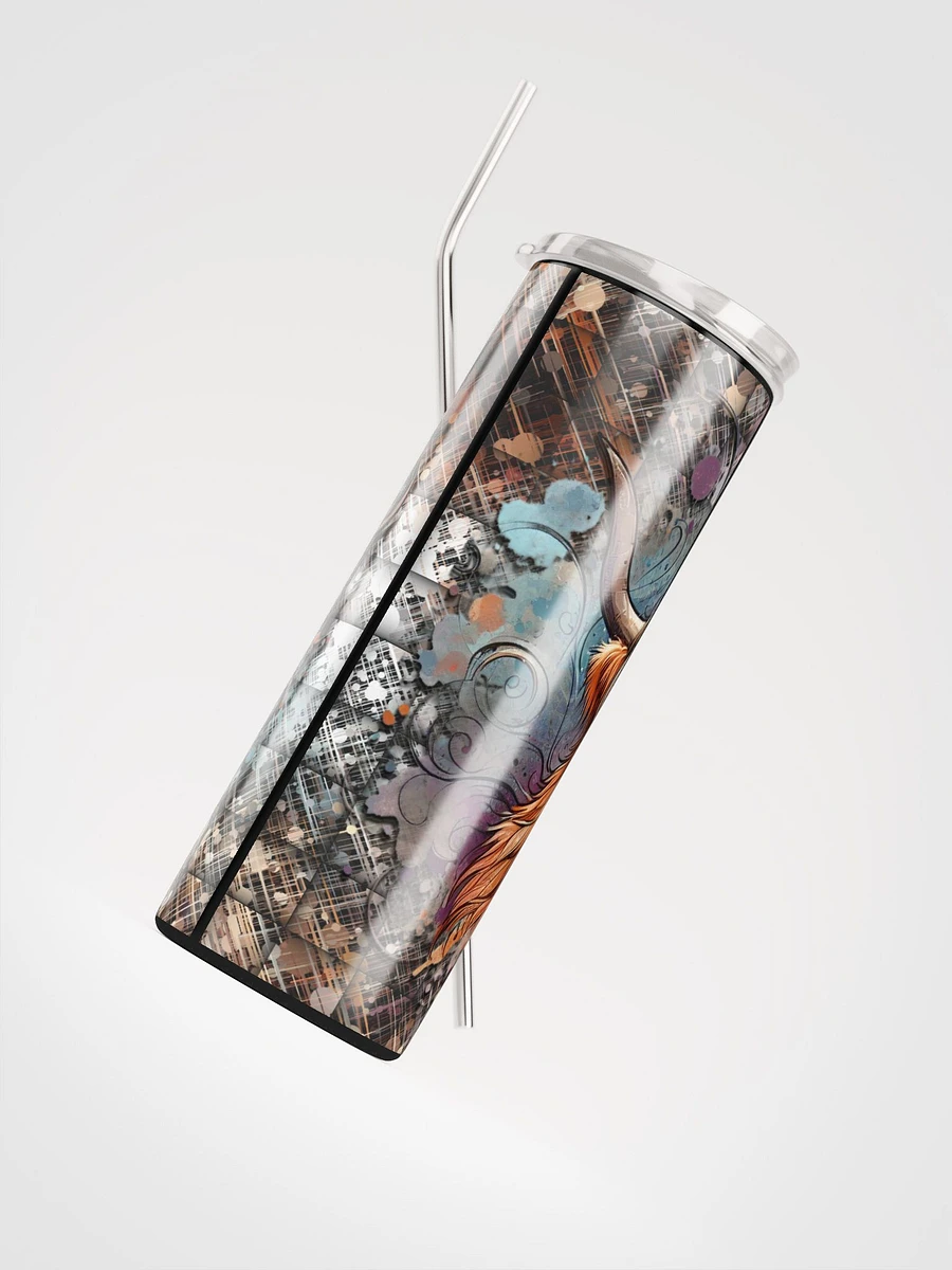 Mystic Highland Cow Stainless Steel Tumbler product image (4)