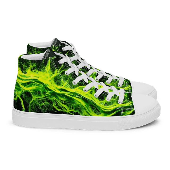 Neon Flow High Top Canvas Shoes product image (2)