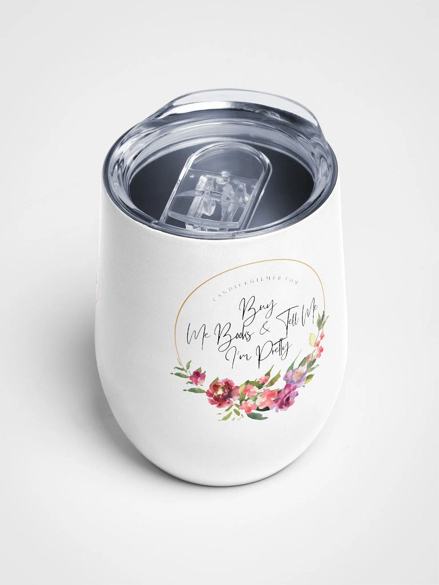 Floral Cheers Wine Tumbler product image (4)