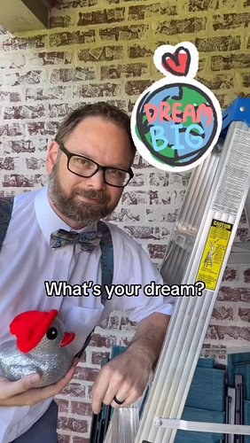 🌟🎶 “Every night I lie in bed… the brightest colors fill my head…” 🎤✨

Big dreams aren’t just for kids, they’re for anyone bra...
