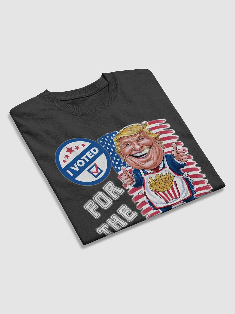 I Voted For The Fry Cook Trump USA Election T-shirt product image (5)