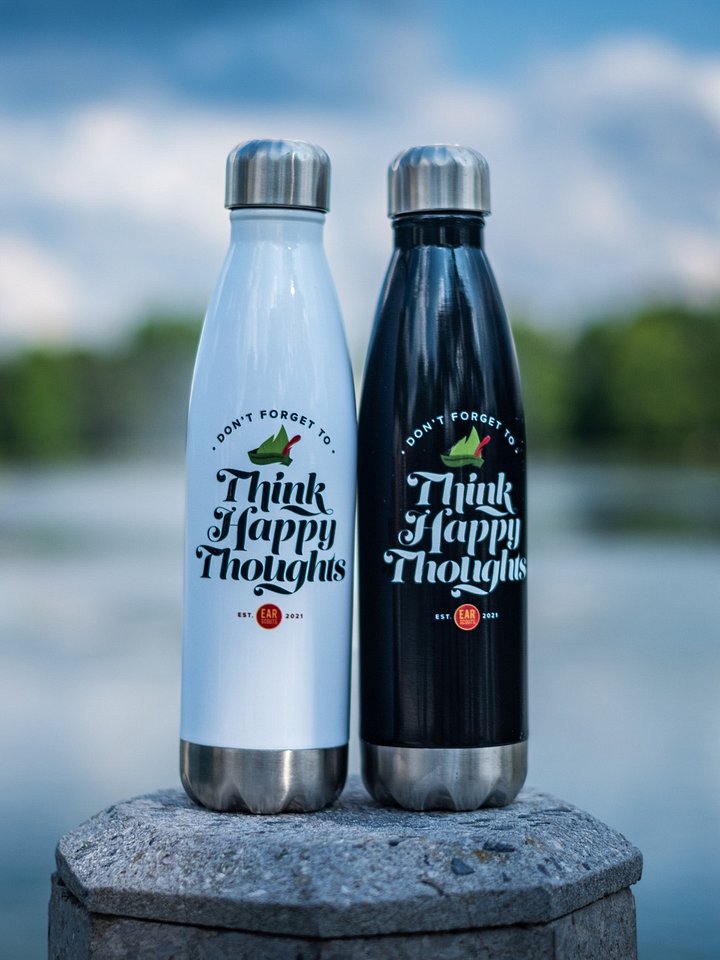 Happy Hydration Bottle (Black) product image (2)