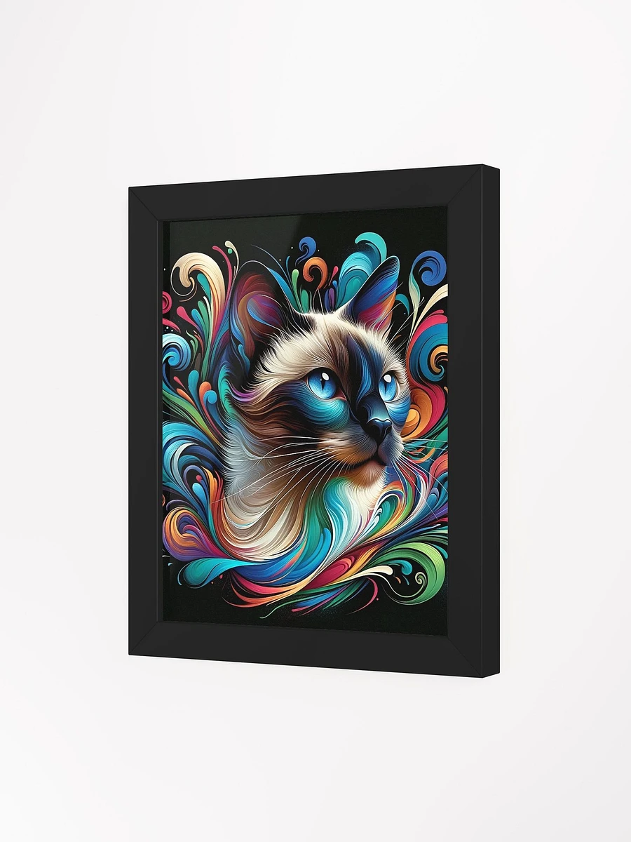 Framed High-Quality Matte Poster (in): Tonkinese 2 product image (40)