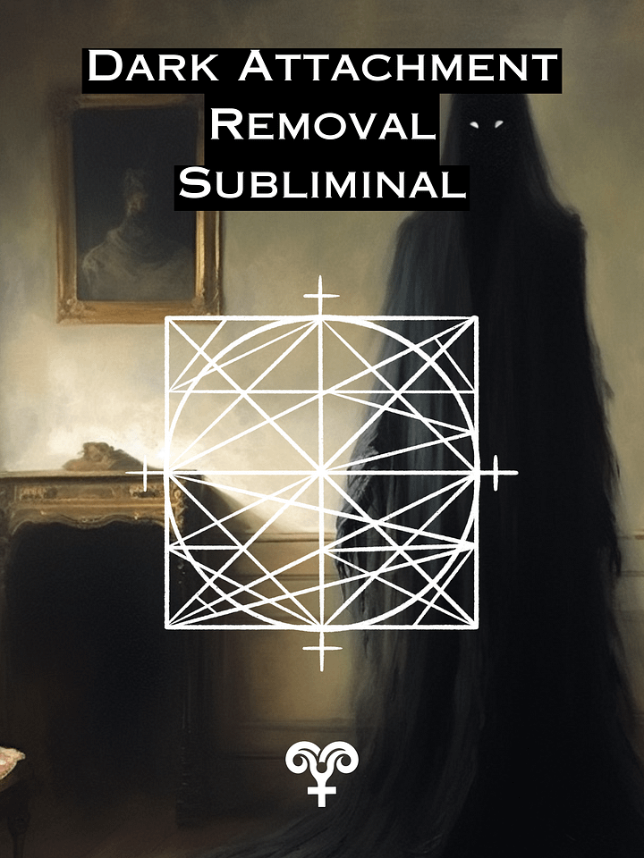 DARK ATTACHMENT REMOVAL Subliminal to Banish Negative Energy, Entities, Parasites. Stop Bad Luck. + 417hz, Take Back Your Energy! product image (1)