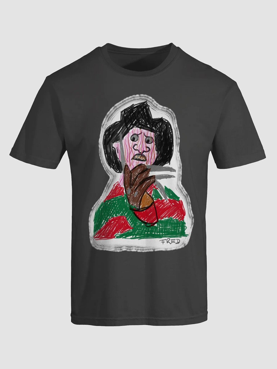 😱🩸 “FREDDY” – A Nightmare On Elm Street HERO! Sweet Dream With Horror Crayon Limited Edition Unisex Tee 🔥💀 product image (10)