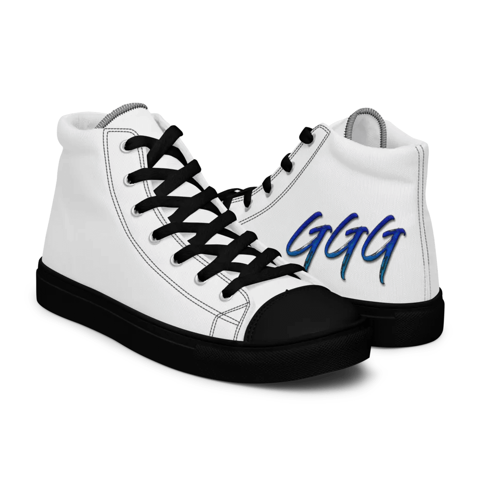 GGG Logo Women's High Top Canvas Shoes product image (9)
