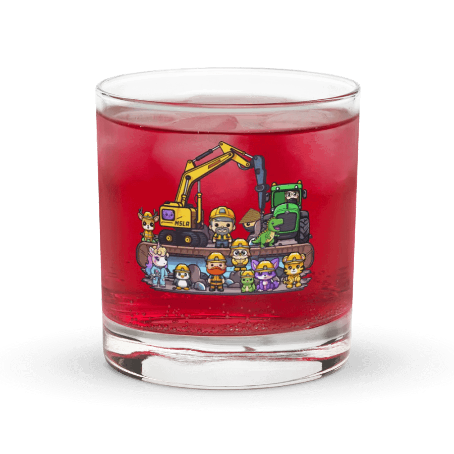 MSLA Pit Crew Rocks Glass product image (3)