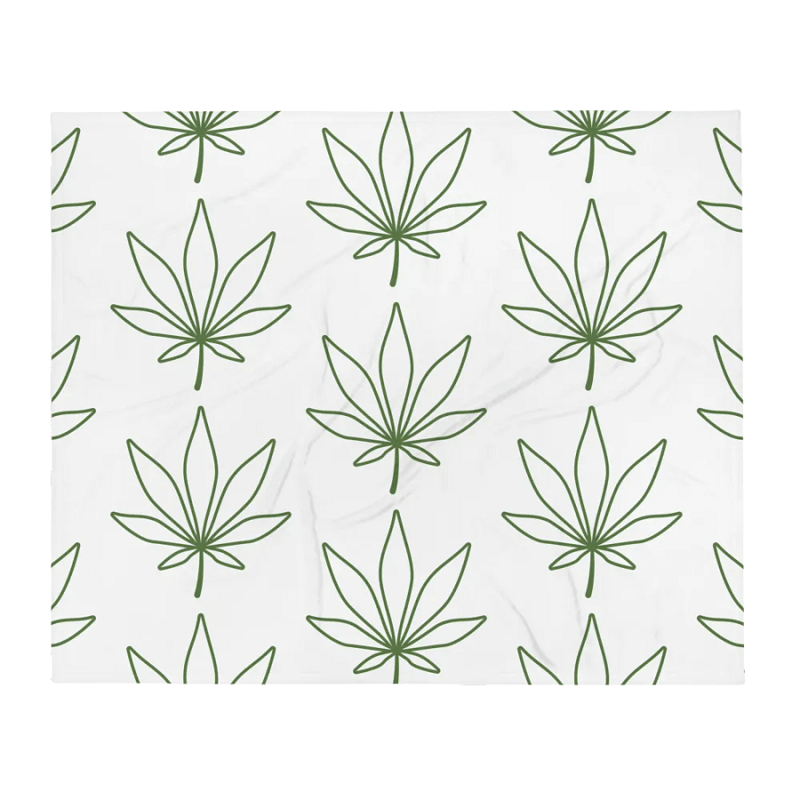 Cannabis Leaf Blanket product image (2)