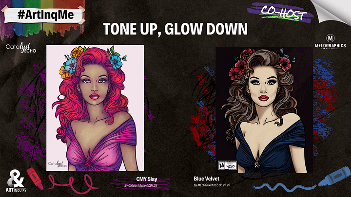 #ArtInqMe Coloring Book Page - Digital/Printable | #MadeByMELO product image (2)