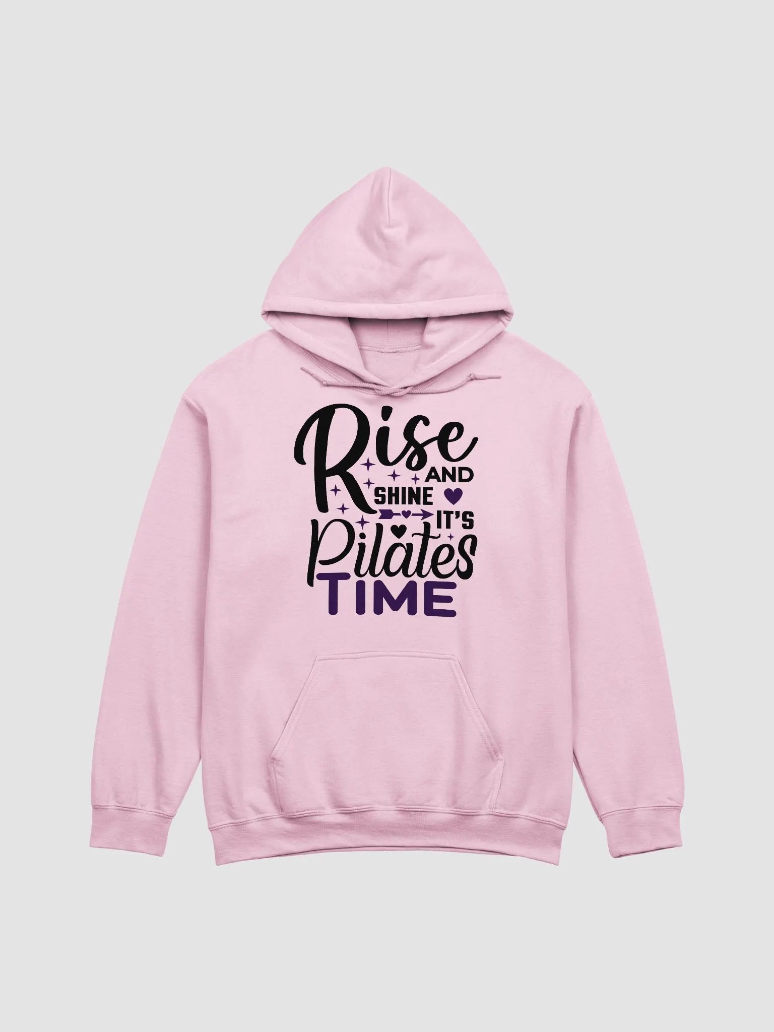 "Rise and Shine, It's Pilates Time" Hoodie - For Pilates Lovers product image (1)