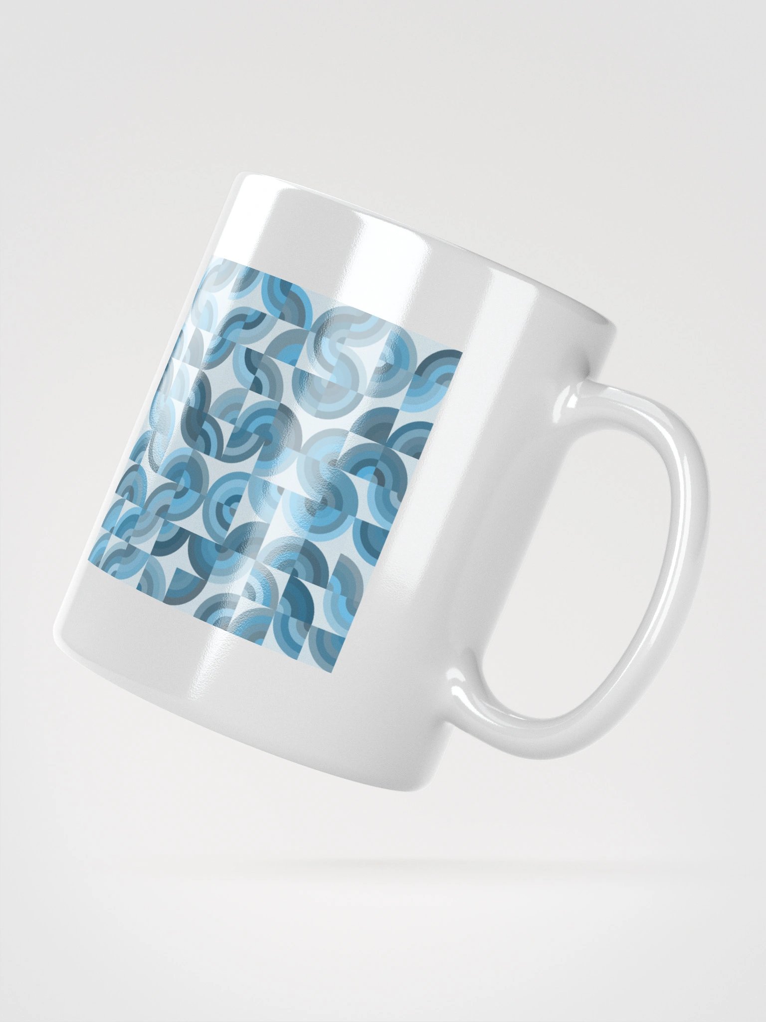 Symmetric Blue Mirage Mug product image (2)