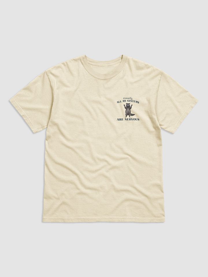 Nervous Systems Raccoons Graphic Tee product image (1)