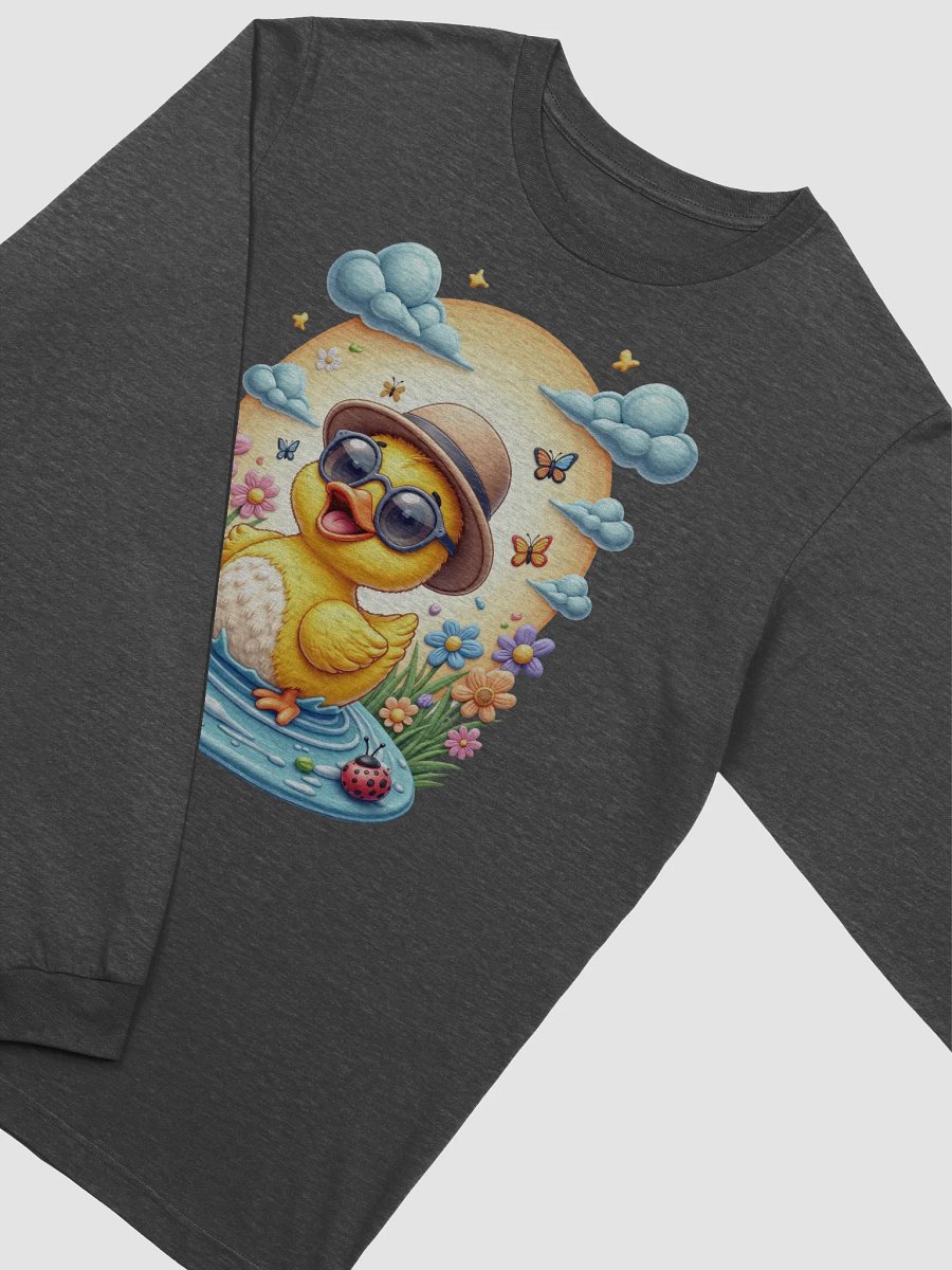 Dapper Duck Cartoon Long Sleeve Tee product image (34)