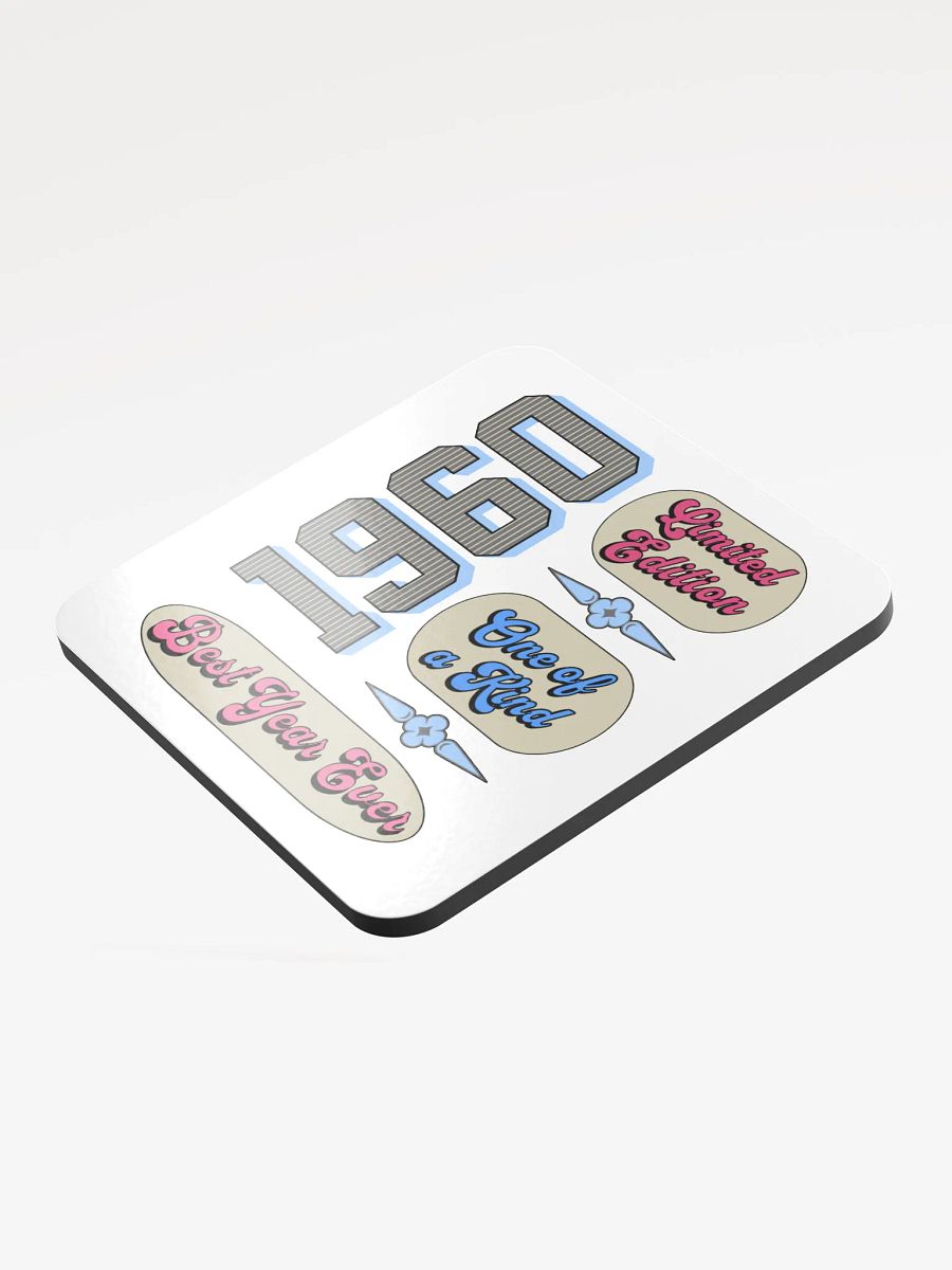 Best Year Ever 1960 Limited Edition Cork Coaster Set product image (3)