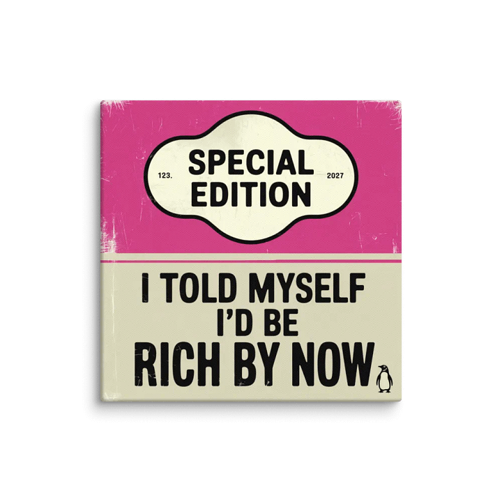 Vintage Special Edition Canvas: Rich Penguin product image (1)