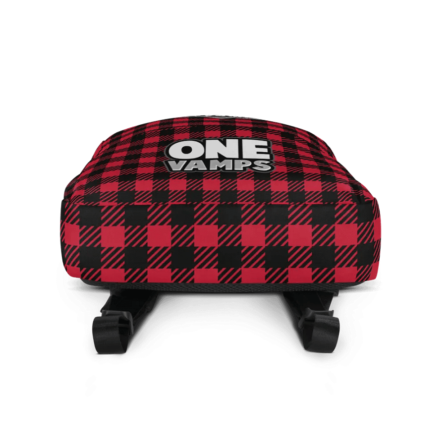 OneVamps Backpack Red Black color product image (7)