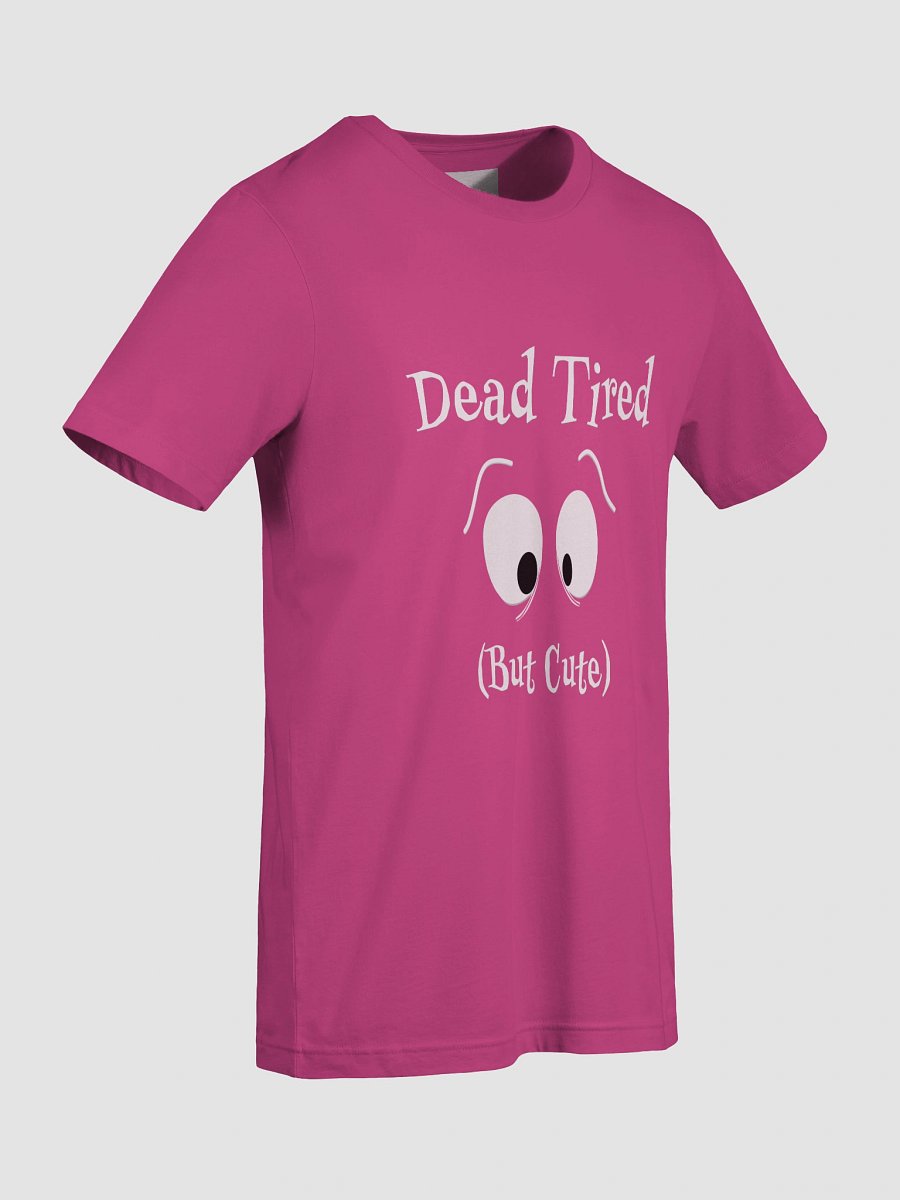 Dead Tired But Cute – Sleepy‑Eyed Cartoon T‑Shirt product image (5)