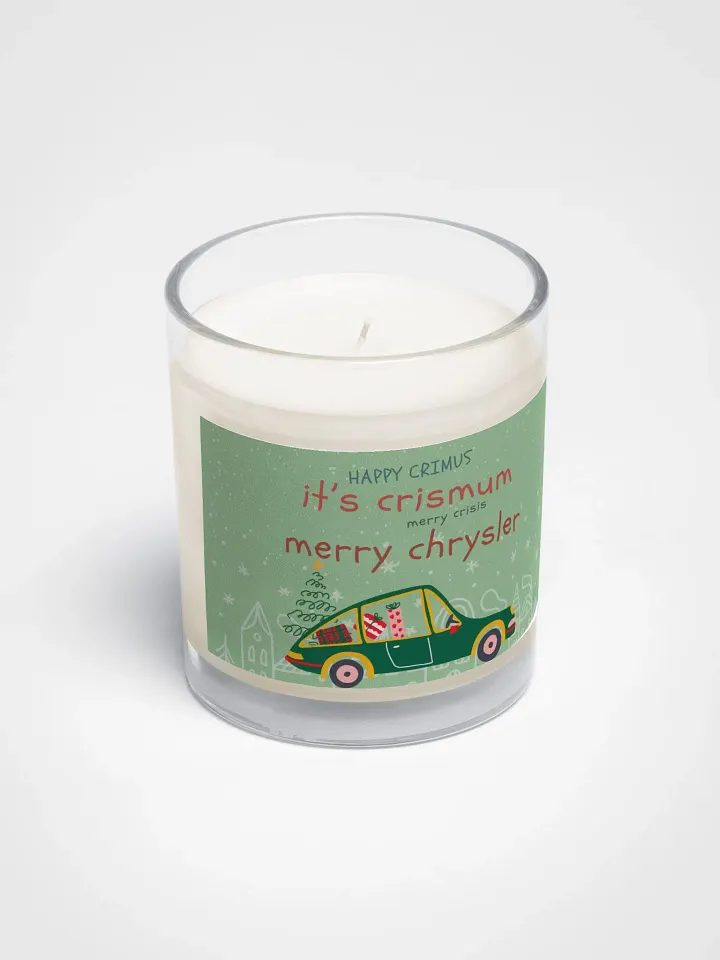 Festive Holiday Soy Wax Candle product image (2)