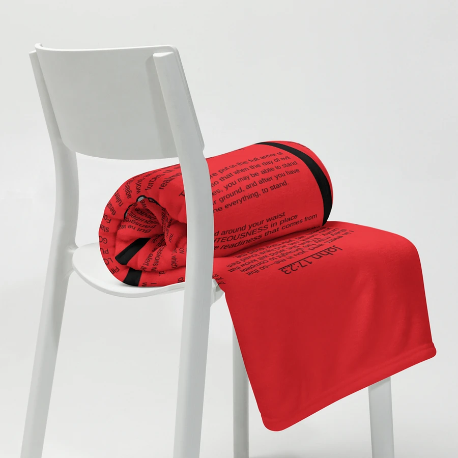 Armour Of God Red Prayer Blanket product image (12)