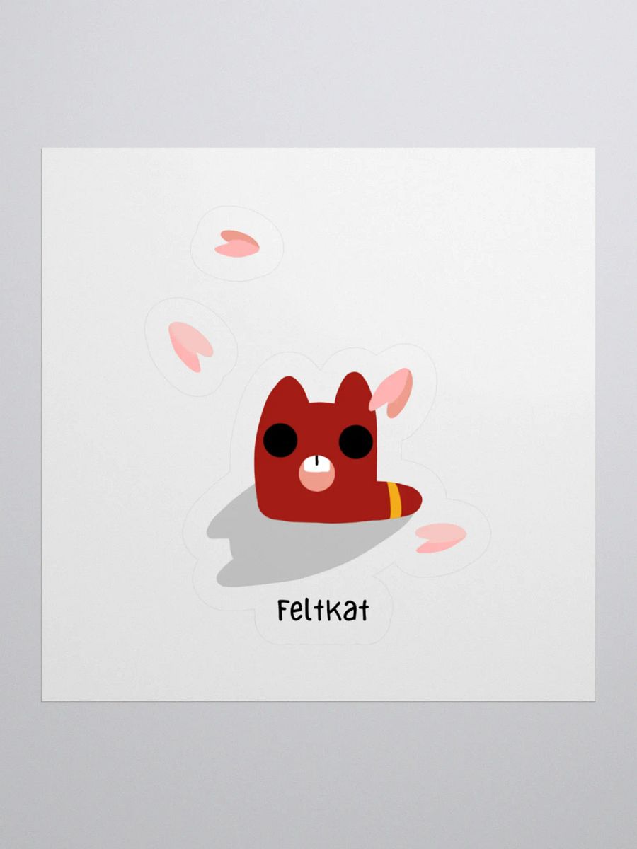 feltkat in bloom sticker product image (2)