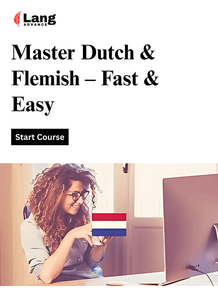 Learn Dutch in English to talk & write the Flemish language product image (1)