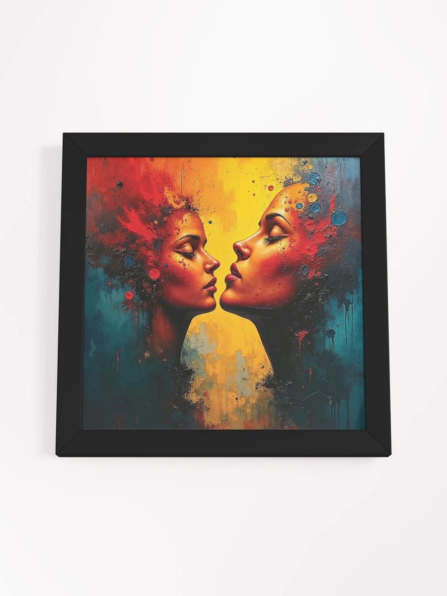 Dual Faces Framed Print product image (37)