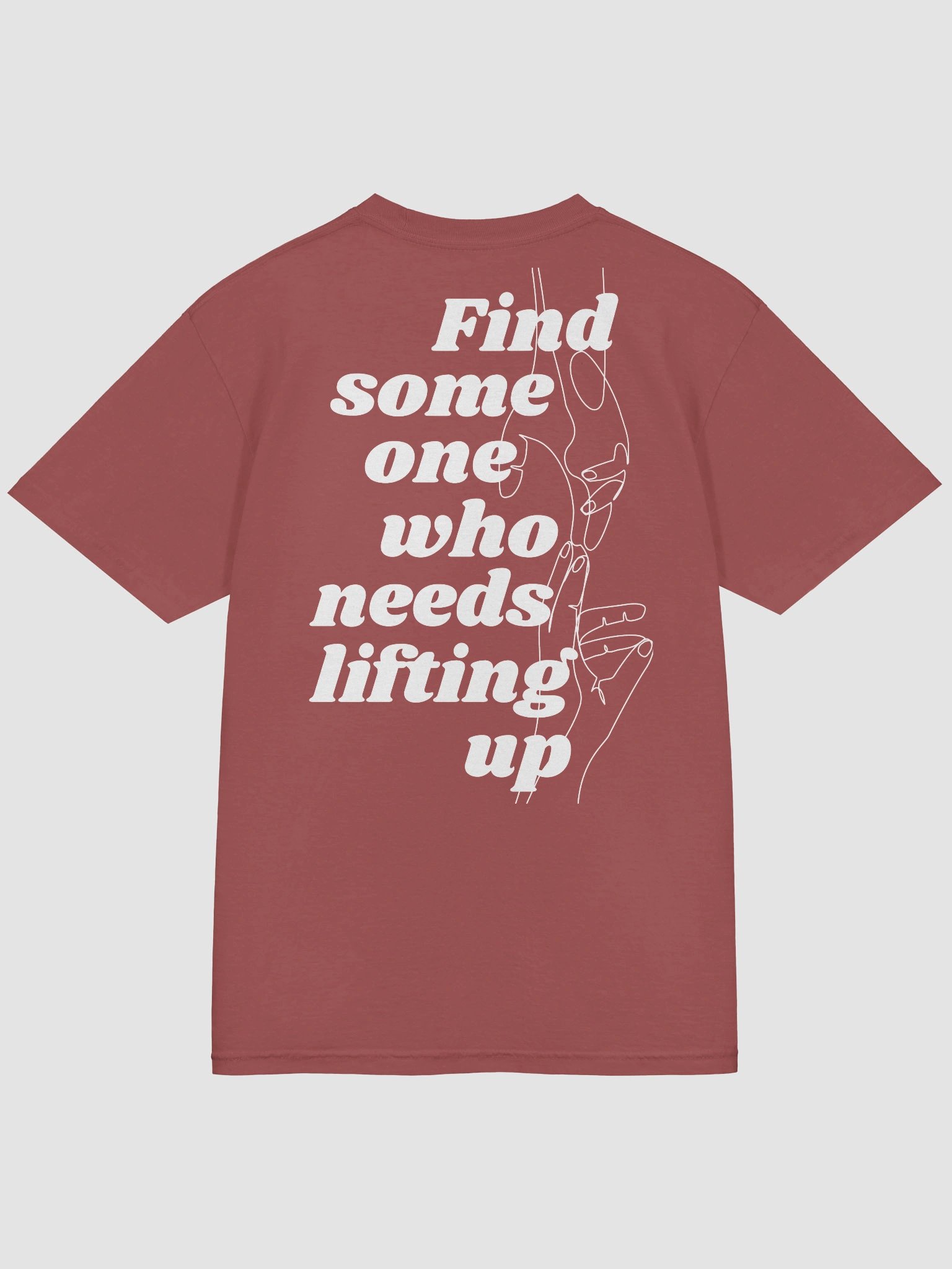 Find Some One Who Needs Lifting Red Tee product image (6)