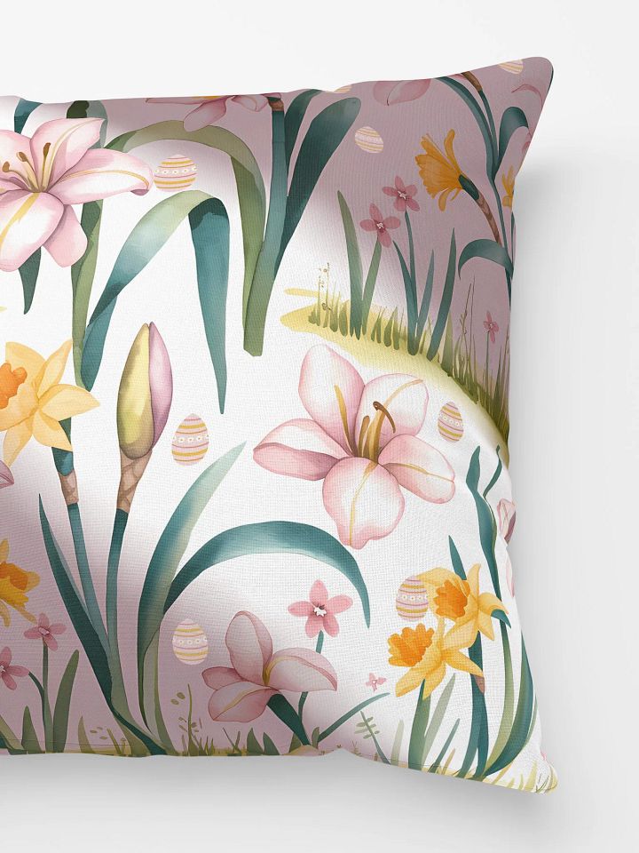 Spring Flowers All Over Print Pillow. product image (2)