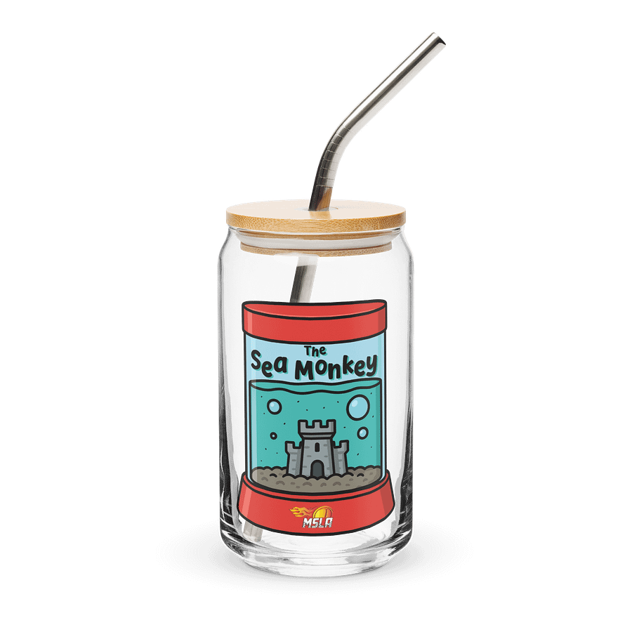 The Sea Monkey - Can Shaped Glass product image (3)